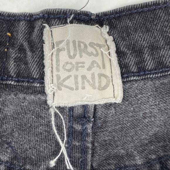 FURST OF A KIND, Reworked, Distressed Levi’s Skirt - Picture 5 of 6